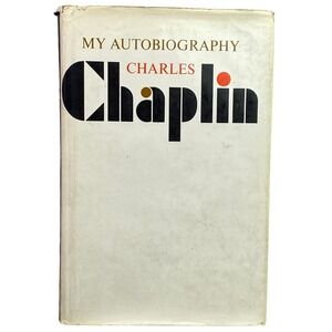 1964 My Autobiography by Charles CHAPLIN Hardcover Book 1st Print RARE